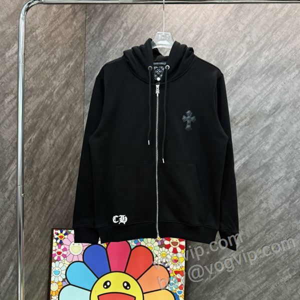 高級感演出 クロムハーツ ブランド 偽物 通販 WTCHR027 パーカー 2026期限限定！