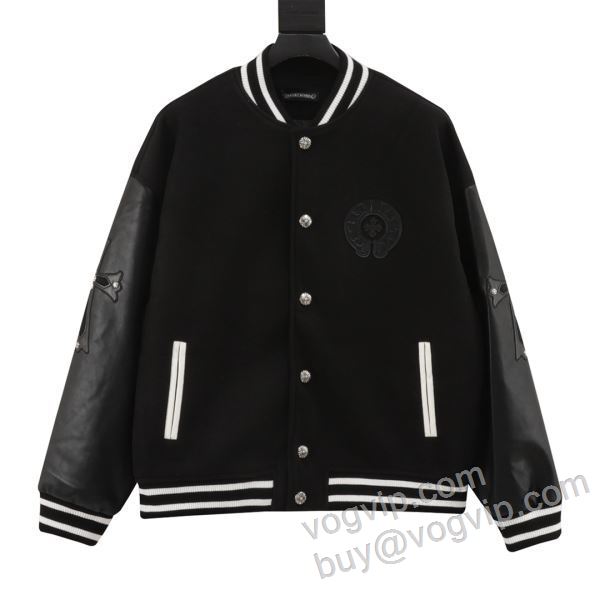 2026驚きの破格値セール クロムハーツ 偽物ブランド WTCHR030 ブルゾン 野球ウェア 贈り物にも◎