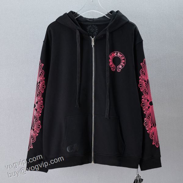 クロムハーツブランドコピー 2026年モデル入荷 CHR051 パーカー ジャケット、上着