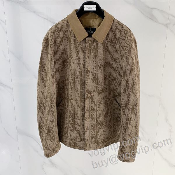 上品に着こなせ フェンディ コピー WTFEN003 ブルゾン ジャケット、上着 2026激安大特価爆買い