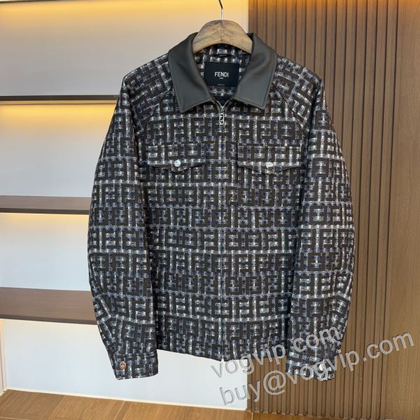 フェンディブランドコピー 2026お買い得高品質 WTFEN031 ブルゾン ジャケット、上着