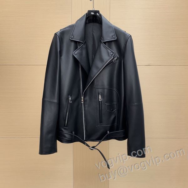 ロエベ ブランドコピー 2026年モデル入荷 WTLOE001 ブルゾン 革ジャケット 大人気再登場