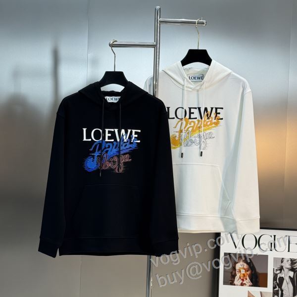 肌触りのいい ロエベ スーパーコピー 2026春夏季超人気 WTLOE009 パーカー 2色可選