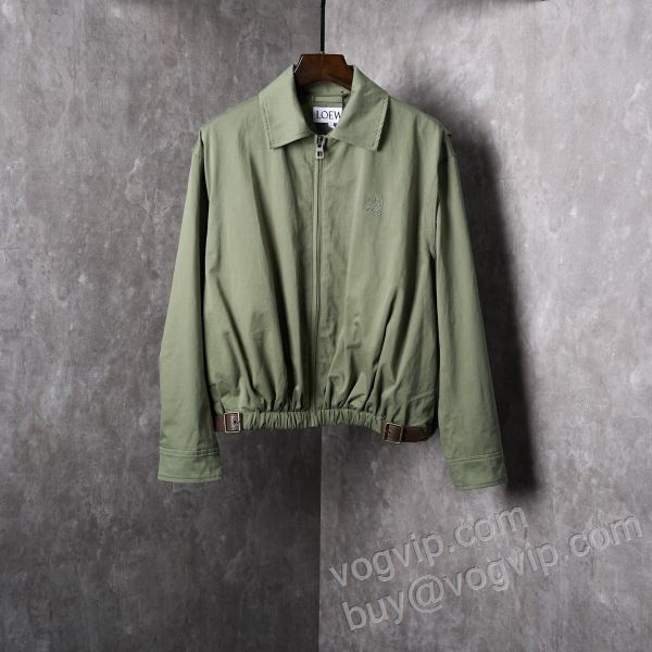 【人気ブログ掲載】ロエベ ブランドコピー WTLOE011 ブルゾン ジャケット、上着 2026春夏季超人気