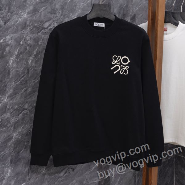 雑誌掲載アイテム ロエベ LOEWEブランドスーパーコピー 2026爆買い定番人気 WTLOE021 プルオーバーパーカー 2色可選