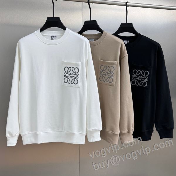 存在感のある プルオーバーパーカー ロエベ コピーブランド 2026高級品 通販 WTLOE029 3色可選