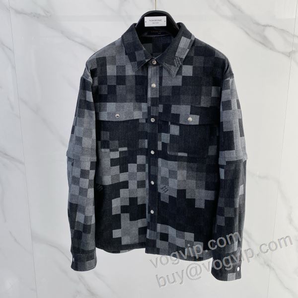 デニムジャケット ルイ ヴィトン コピー ブランド 2026最安値新作 WTLV004 2色可選 SALE開催