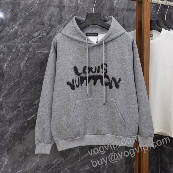 贈り物にも◎ ルイ ヴィトン スーパーコピー WTLV031 パーカー 2026品質保証高品質