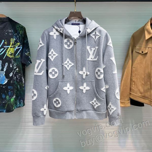 パーカー ジャケット、上着 ルイ ヴィトン ブランドスーパーコピー 2026品質保証高品質 WTLV032 2色可選 高級感溢れるデザイン