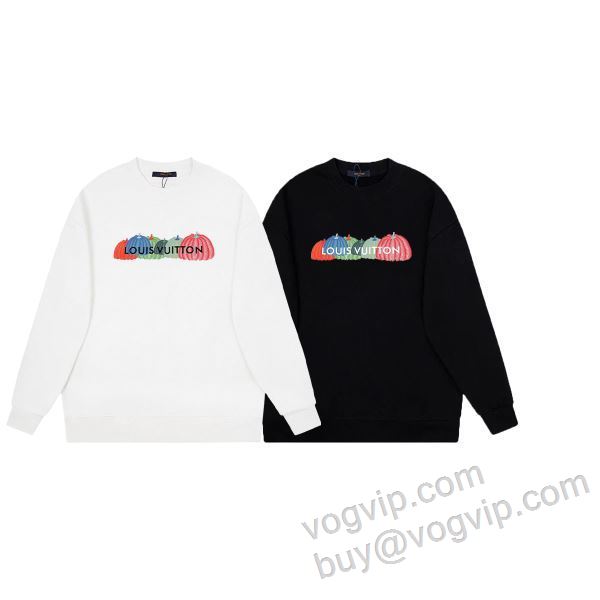 高級感ある ルイ ヴィトン LOUIS VUITTON偽物ブランド 2026春夏季新作 WTLV041 プルオーバーパーカー 2色可選