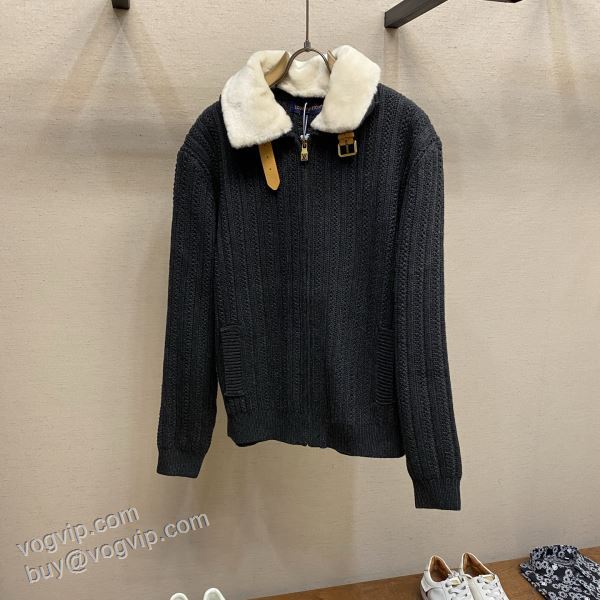 ニット セーター ジャケット、上着 ルイ ヴィトンスーパーコピー n級品 2026品質保証安い LV135
