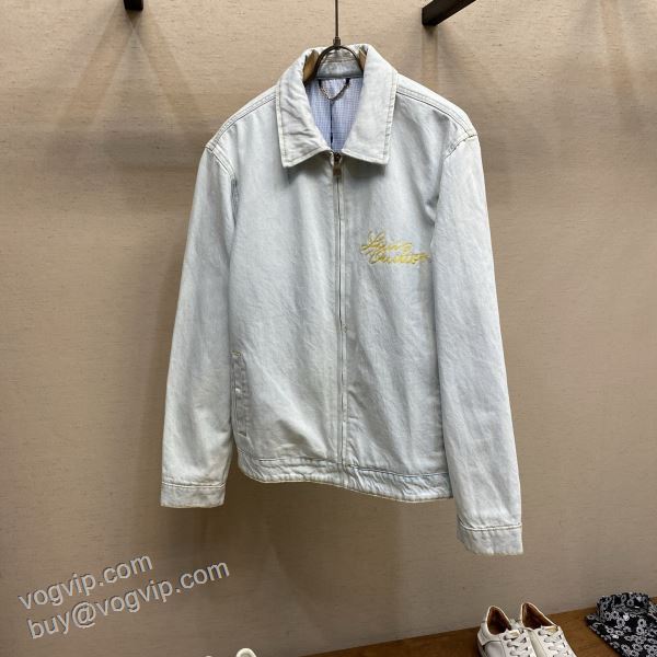 ルイ ヴィトン業界高品質スーパーコピー 2026秋冬季新作 LV136 ブルゾン デニムジャケット