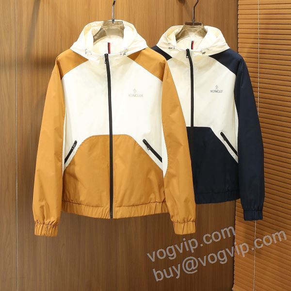 極上の着心地 モンクレール ブルゾン ジャケット、上着 MONCLERブランドスーパーコピー 2026爆買いセール WTMO021 2色可選