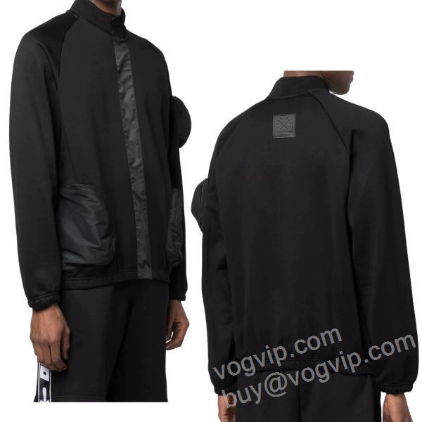 オフホワイト ブランドコピー 2026最安値品質保証 WTOFF001 ブルゾン プルオーバーパーカー セレブ愛用の超人気商品