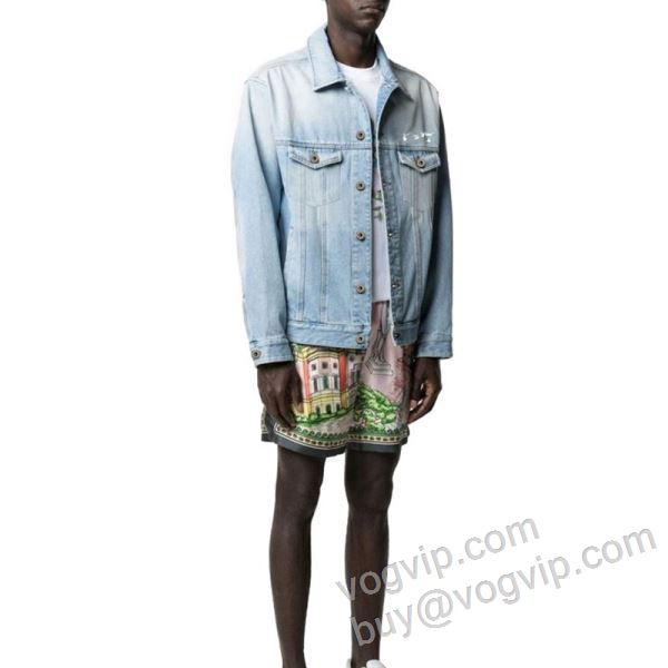 2026年モデル入荷 オフホワイト スーパーコピー 激安 機能性も備えたアイテム WTOFF006 デニムジャケット