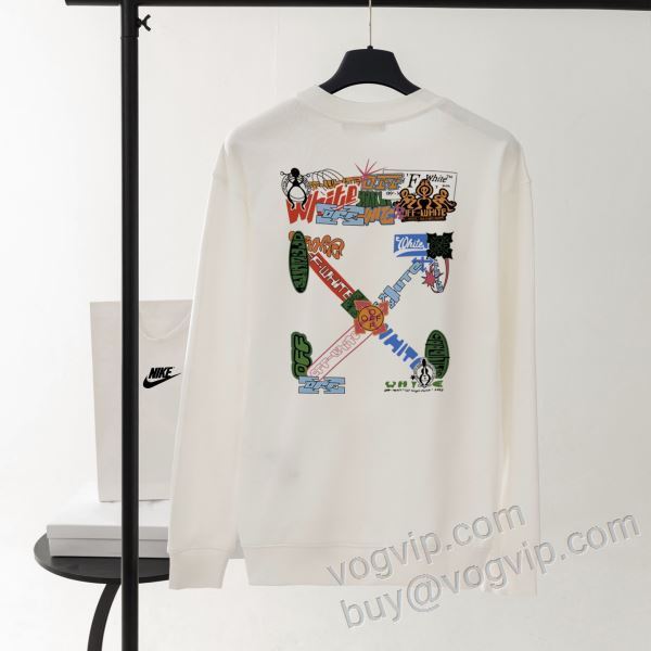 耐久性に優れ オフホワイト OFF-WHITEコピー ブランド WTOFF015 プルオーバーパーカー 2色可選 2026春夏新作