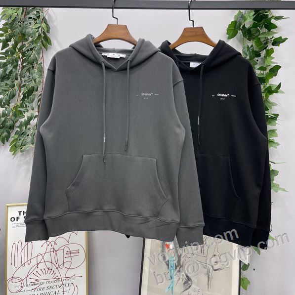 柔らかな質感 OFF-WHITEコピーブランド オフホワイト 2026お買い得高品質 WTOFF018 パーカー 2色可選