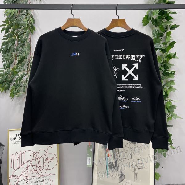 2026高級品 通販 オフホワイト スーパーコピー 激安 WTOFF028 着心地抜群 プルオーバーパーカー