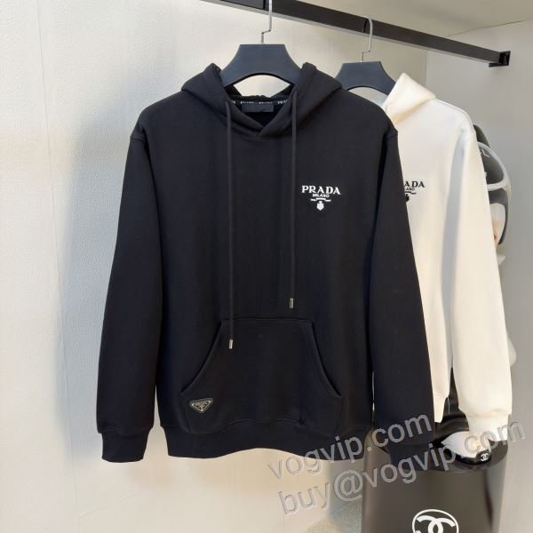 主役になる存在感 プラダ PRADA偽物ブランド WTPR019 パーカー 2色可選 2026期限限定！