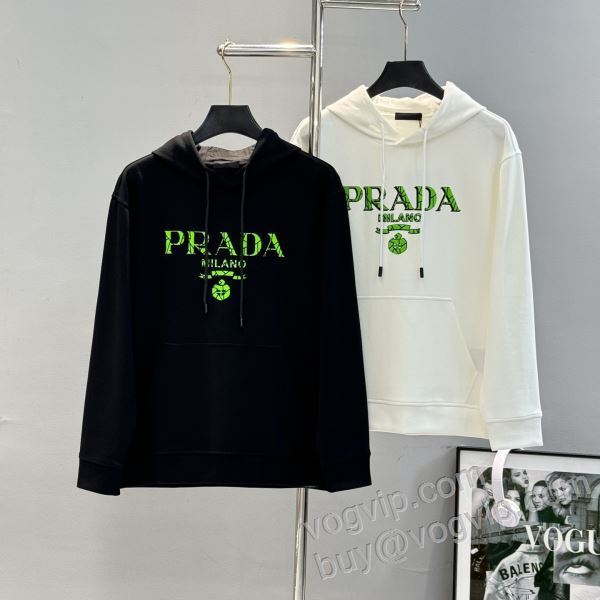 2026春夏季超人気 プラダ 偽物ブランド 2年以上連続１位獲得 WTPR030 パーカー 2色可選