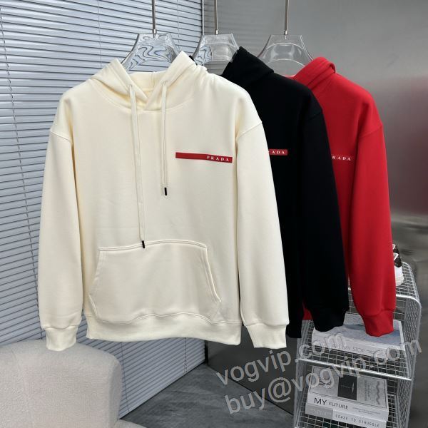 2026超激得高品質 プラダ ブランドコピー セレブ愛用の超人気商品 WTPR045 パーカー 3色可選