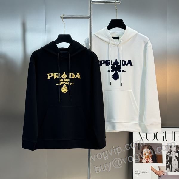 パーカー プラダ コピー ブランド 2026超激得高品質 WTPR048 2色可選 コーデ 知的なムードを演出