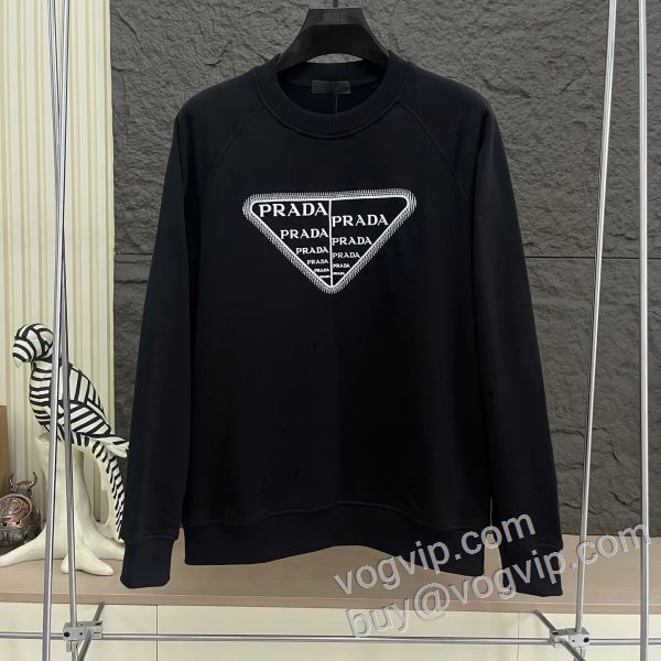 プルオーバーパーカー 2色可選 プラダ PRADA 2026年モデル入荷 WTPR086 VOGブランドスーパーコピー