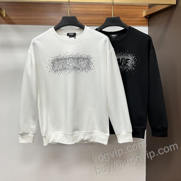 プルオーバーパーカー ヴェルサーチ コピー ブランド 2026年モデル入荷 WTVS004 2色可選 ファション性の高い