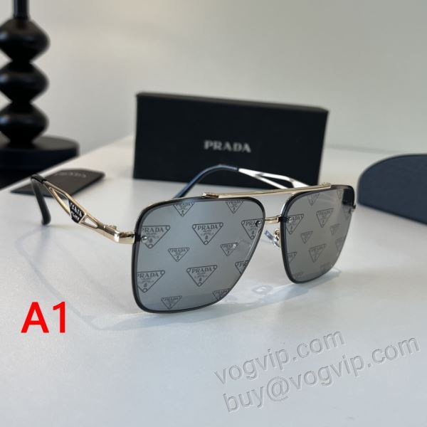 PRADAブランドコピー 2026爆買い最新作 YJPR020 プラダ メガネ サングラス 2色可選