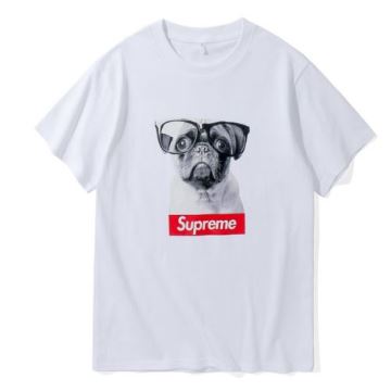 2色可選 半袖Tシャツ 男女兼用 主役になる存在感 SUPREMEコピー シュプリーム コピー