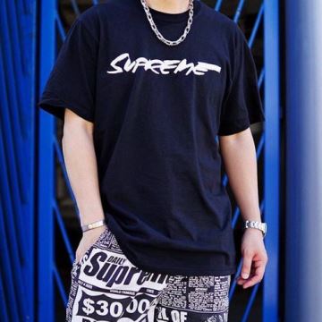 シュプリーム コピー 2022  4色可選 半袖Tシャツ SUPREMEコピー 大好評 SUPREME FW20 FUTURA LOGO TEE