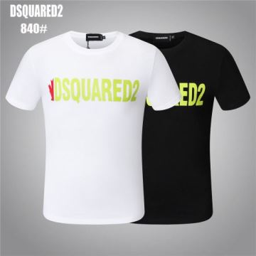 ディースクエアードコピー 大人の個性 半袖Tシャツ DSQUARED2コピー を気軽にカジュアルに使える  2022 2色可選  