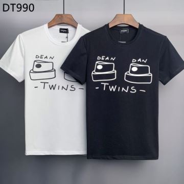 2色可選 ディースクエアードコピー 半袖Tシャツ ドライ DSQUARED2コピー  お洒落自在 2022 
