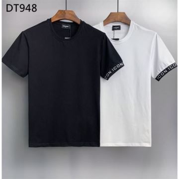 高級感ある スタイリッシュな印象 DSQUARED2コピー 半袖Tシャツ 2022 2色可選  ディースクエアードコピー    