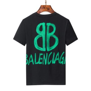 BALENCIAGAコピー 上品な雰囲気  2色可選 半袖Tシャツ 超激得品質保証 バレンシアガコピー 2022