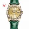 おしゃれに絶大な人気の 2022 2色可選 ROLEXコピー レザー ベルト ウォッチ 魅惑 ロレックスコピー       