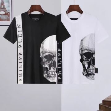 素敵 2022春夏 フィリッププレイン PHILIPP PLEIN 半袖Tシャツ フィリッププレインコピー ブランド 2色可選