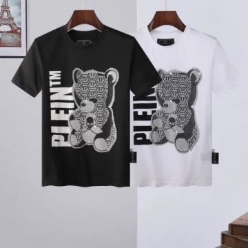 海外セレブ定番愛用 フィリッププレイン PHILIPP PLEIN 半袖Tシャツ 2022春夏 PHILIPP PLEINブランド コピー 2色可選