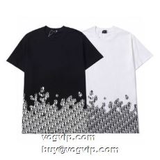 ショートパンツ 確定となる上品 2022秋冬 ディオール DIOR 半袖Tシャツ 2色可選 ディオールスーパーコピー