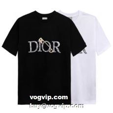 DIORブランド 偽物 通販 今話題の最新作 2022秋冬 ディオール DIOR 半袖Tシャツ 2色可選