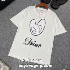 DIORスーパーコピー 耐久性に優れ 2022秋冬 ディオール DIOR 半袖Tシャツ 2色可選