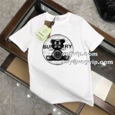 雑誌掲載アイテム BURBERRYブランド 偽物 通販 2022 バーバリー BURBERRY 今季大人気なブランドコピーの人気ファションＴシャツをおすすめです 半袖Tシャツ 3色可選