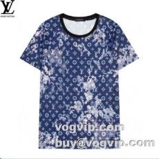 高級感溢れるデザイン 2023 ルイ ヴィトン LOUIS VUITTONブランドコピー 半袖Tシャツ 吸汗性に優れ