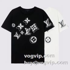 2023 店舗で人気満点 ルイ ヴィトン LOUIS VUITTON クールビズ 半袖Tシャツ 2色可選 ブランド コピー