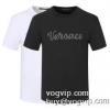 人気定番2023 海外通販ヴェルサーチコピーブランド 限定特価 VERSACE偽物ブランド半袖Tシャツ 2色可選