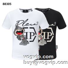 大好評 PHILIPP PLEIN偽物ブランド2023年春夏新作 半袖Tシャツ2色可選 フィリッププレインスーパーコピー今買い◎得