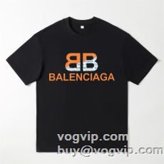 2023春夏 おしゃれに絶大な人気 バレンシアガ BALENCIAGA偽物ブランド 半袖Tシャツ 2色可選