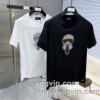 コピー商品 特別人気感謝SALE 半袖Tシャツ フェンディ FENDI 2023 2色可選 使い勝手抜群