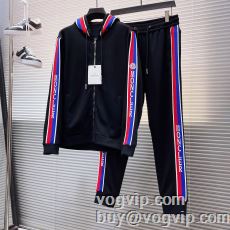 お洒落な存在感 モンクレール MONCLERコピーブランド 2024最新入荷 厚手の生地 ジャージセット 上下セット