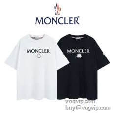 個性的なデザイン ブランド コピー 販売 2024新款 モンクレール MONCLER 定番人気 半袖Tシャツ 2色可選